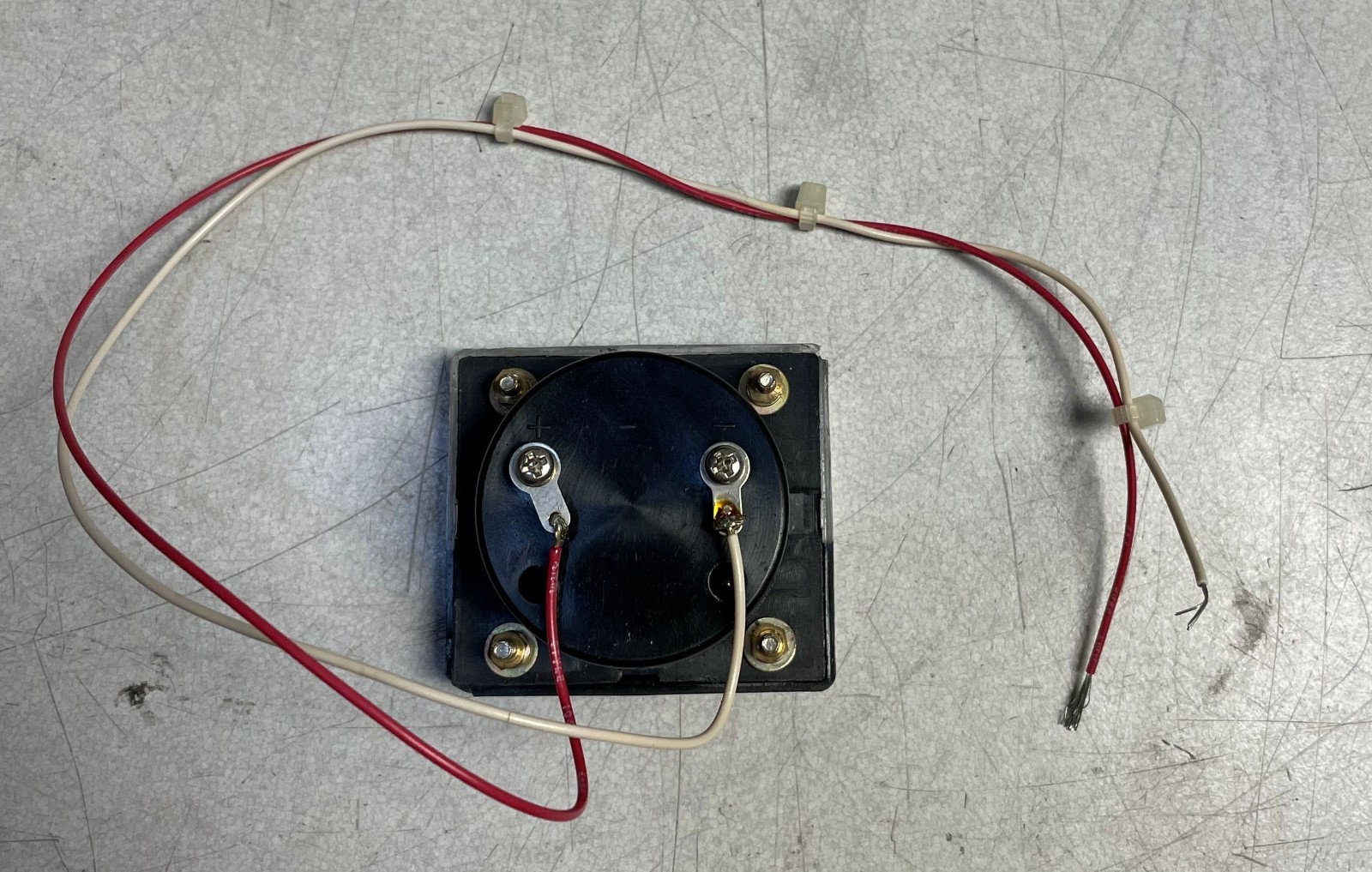 GC Model 20-1114 DC 100 mA Meter 2.25″ x 2.0″