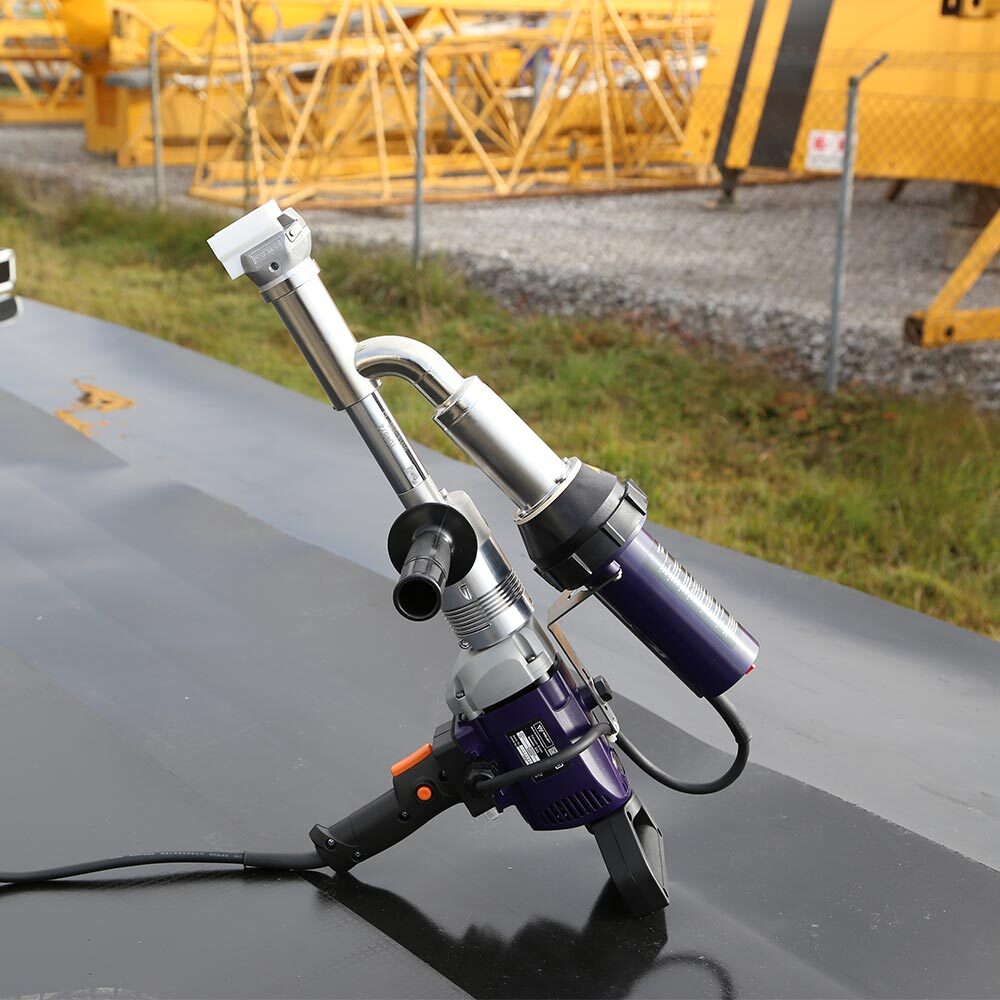 Weldy 230V 3000W Booster EX3 Plastic Hand Extruder Machine +5KG Welding Rod HDPE