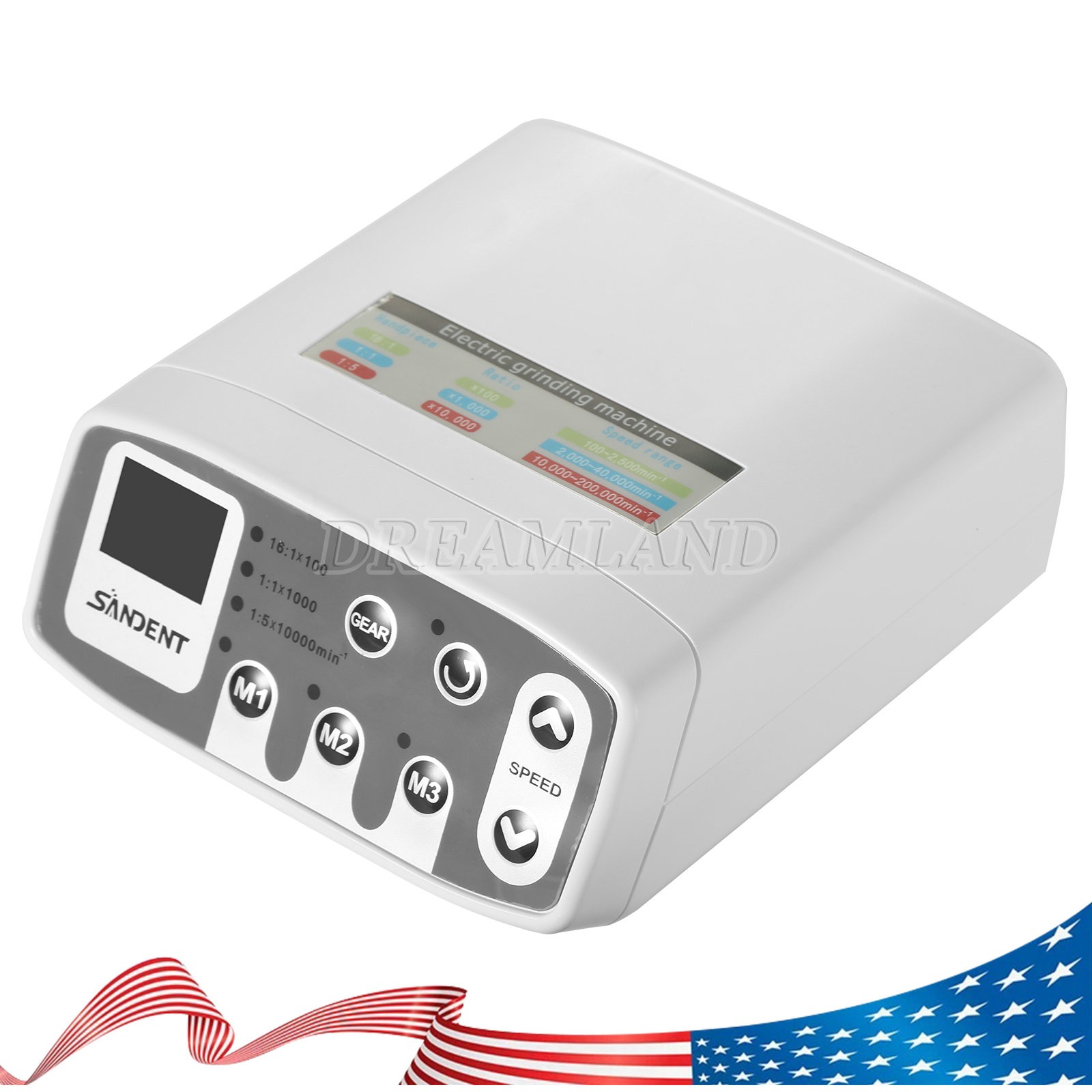 Dental LED Brushless Electric Micro Motor /1:1/1:5 Contra Angle Handpiece dt