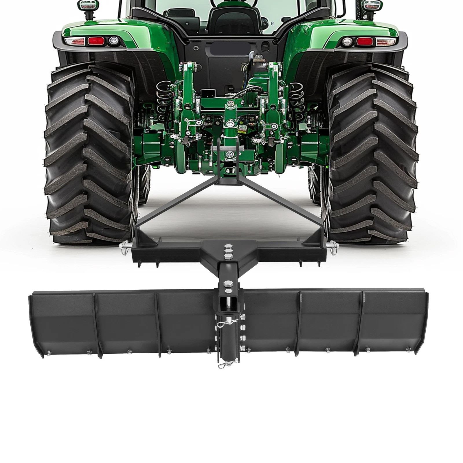 3 Point 52″ Width Rear Grading Blade Scraper Blade fits Category 0 1 Tractor