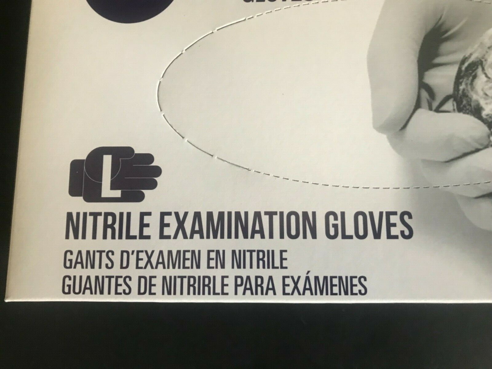 2500 Gloves Case – Blue Nitrile Exam Gloves Size Large Powder Free 3 Mil