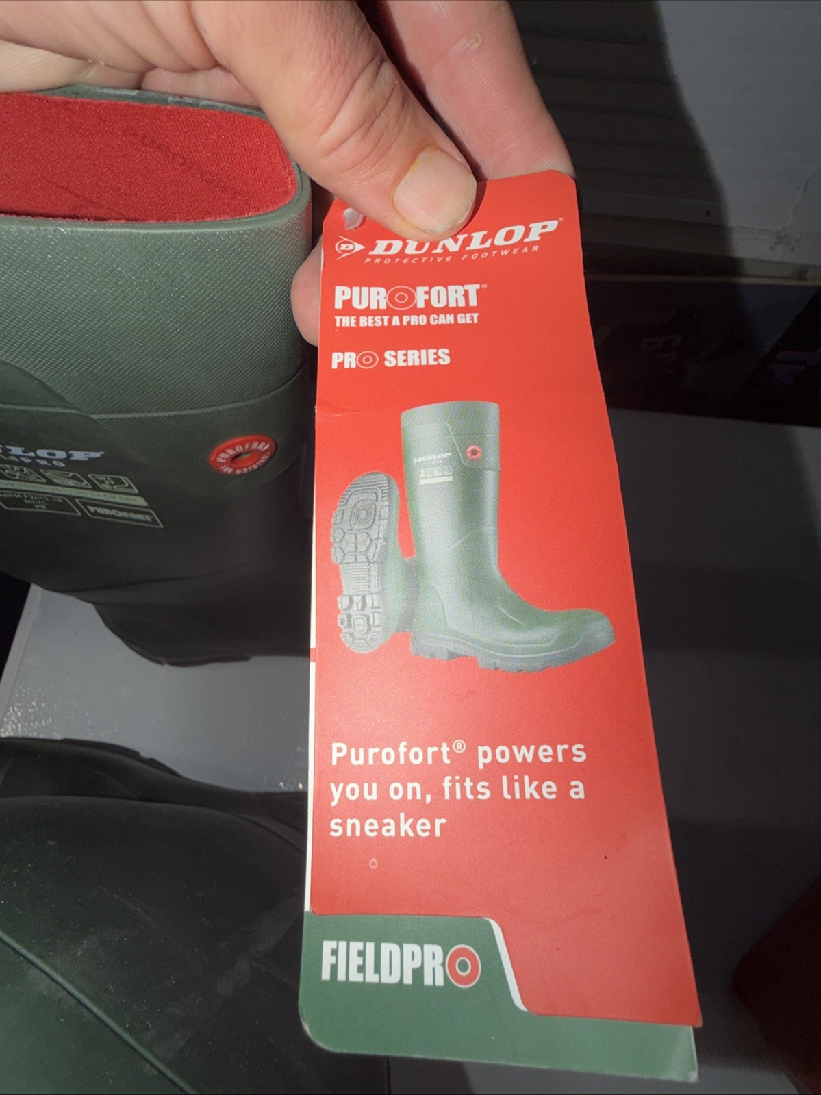 Dunlop Unisex Fieldpro Purofort, Steel Toe, Eg62e33 Men’s 12 Boot Shoe Safety