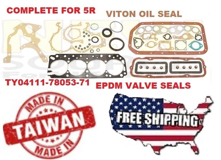 04111-78053-71 04111-78051-71 O/H GASKET SET FOR TOYOTA 5R FORKLIFT JT191 TAIWAN