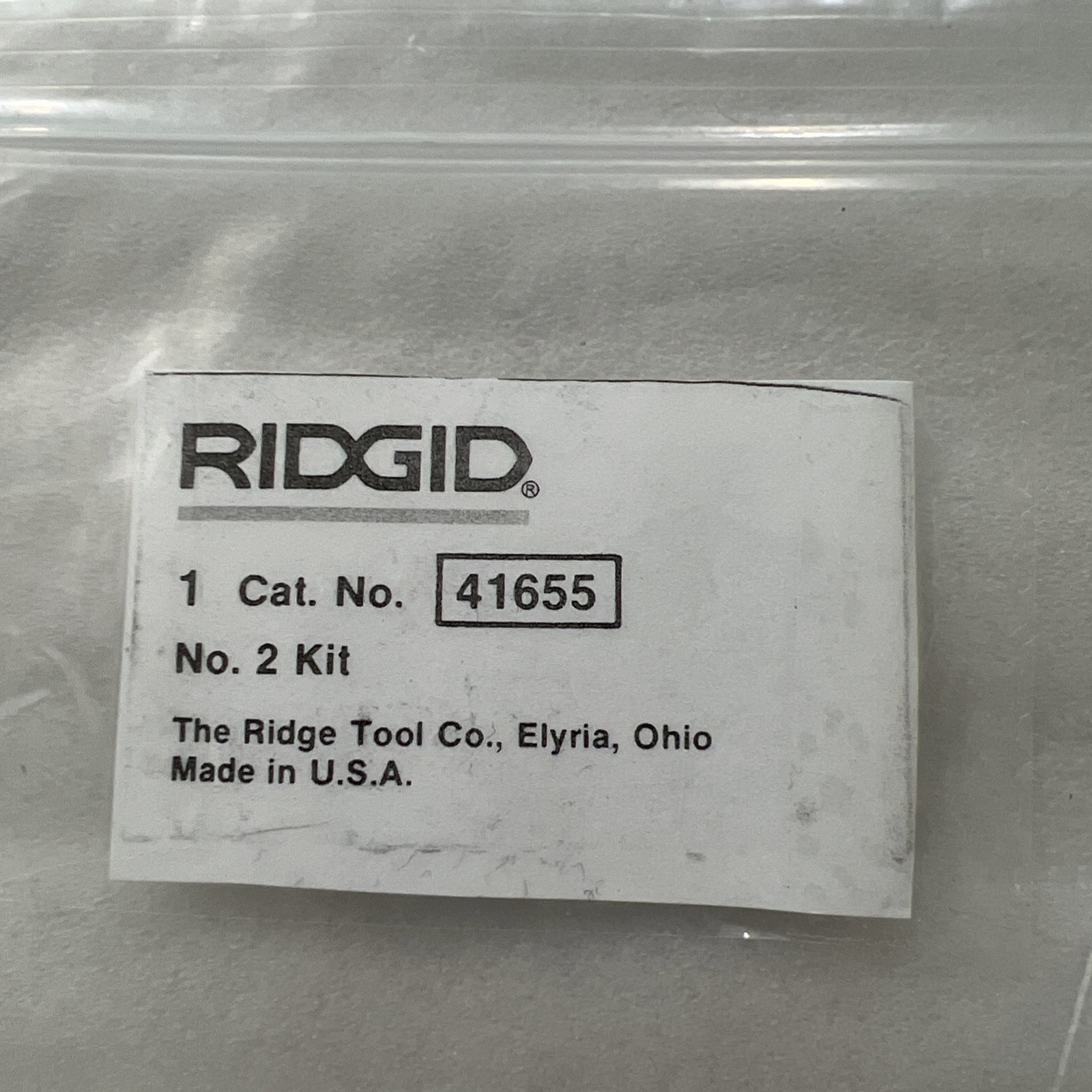 RIGID 41655 KIT REPAIR #2 PUMP