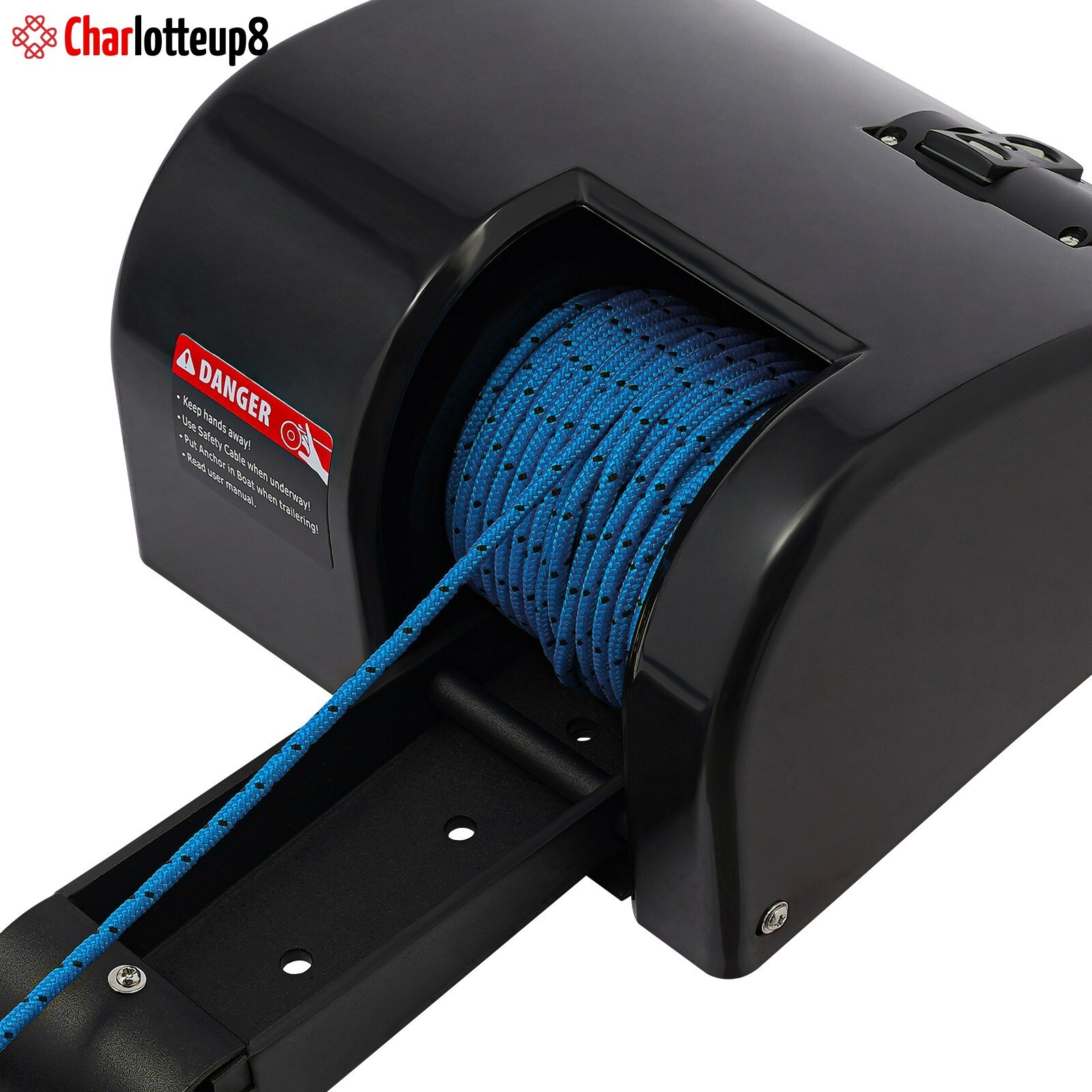 35lbs 12V Heavy Duty Boat Electric Anchor Winch with Wireless Remote Control
