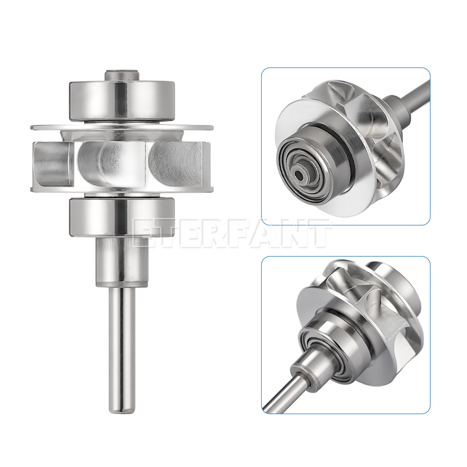 ENTERFANT Dental Turbine Cartridge Rotor Autochuck For Fast Speed Handpiece
