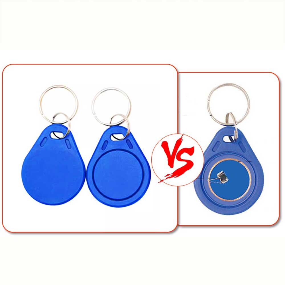 50/100/200x RFID Key Fobs UID 13.56MHz Rewritable Proximity IC Smart Token Tag