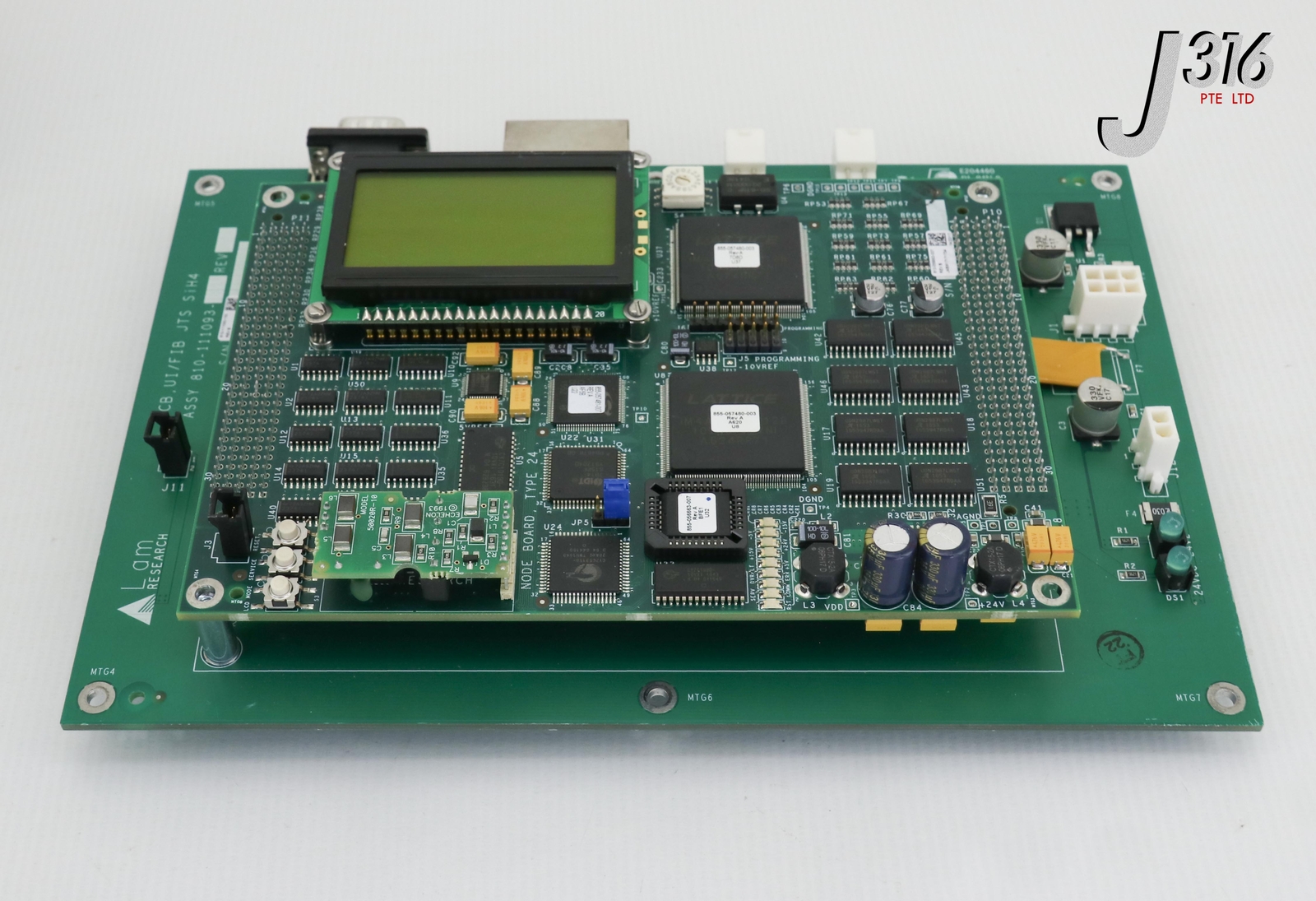 24852 LAM RESEARCH PCB, UI/FIB JTS SIH4 W/ NODE BD TYPE 24 810-111093-100