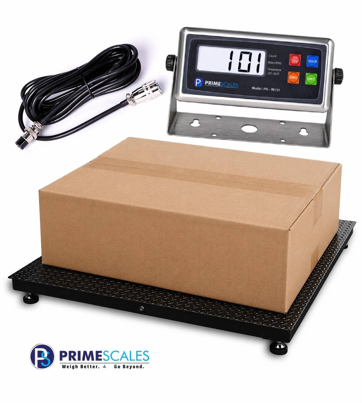 Pallet Scale 3×3 10000 LB Floor Platform Warehouse Industrial Pre Calibrated New