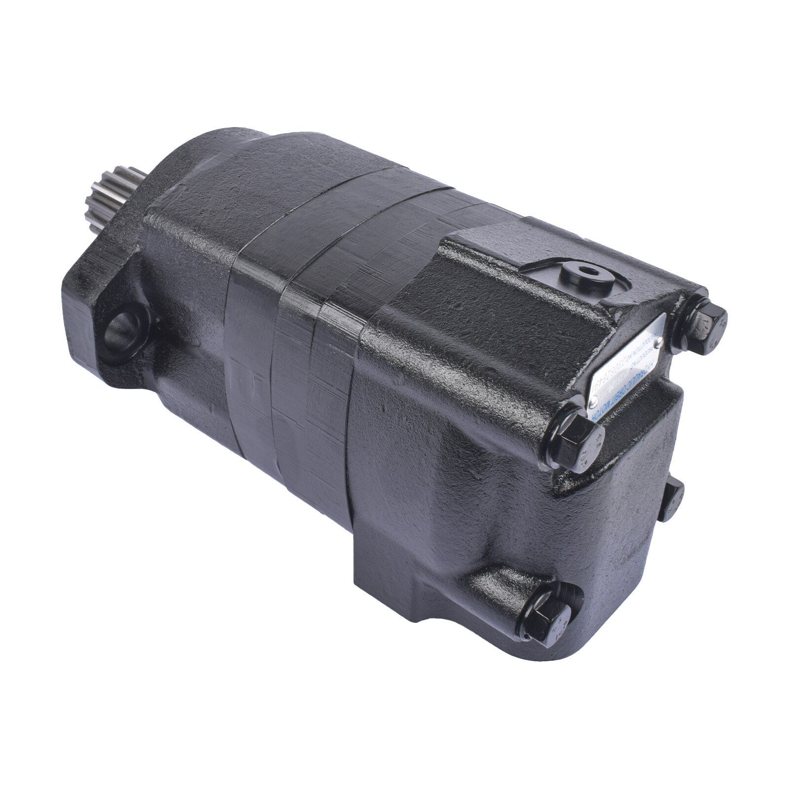 Hydraulic Motor for Char-Lynn 2000 Series Standard 2-Bolt 3.25” Cast Iron Black