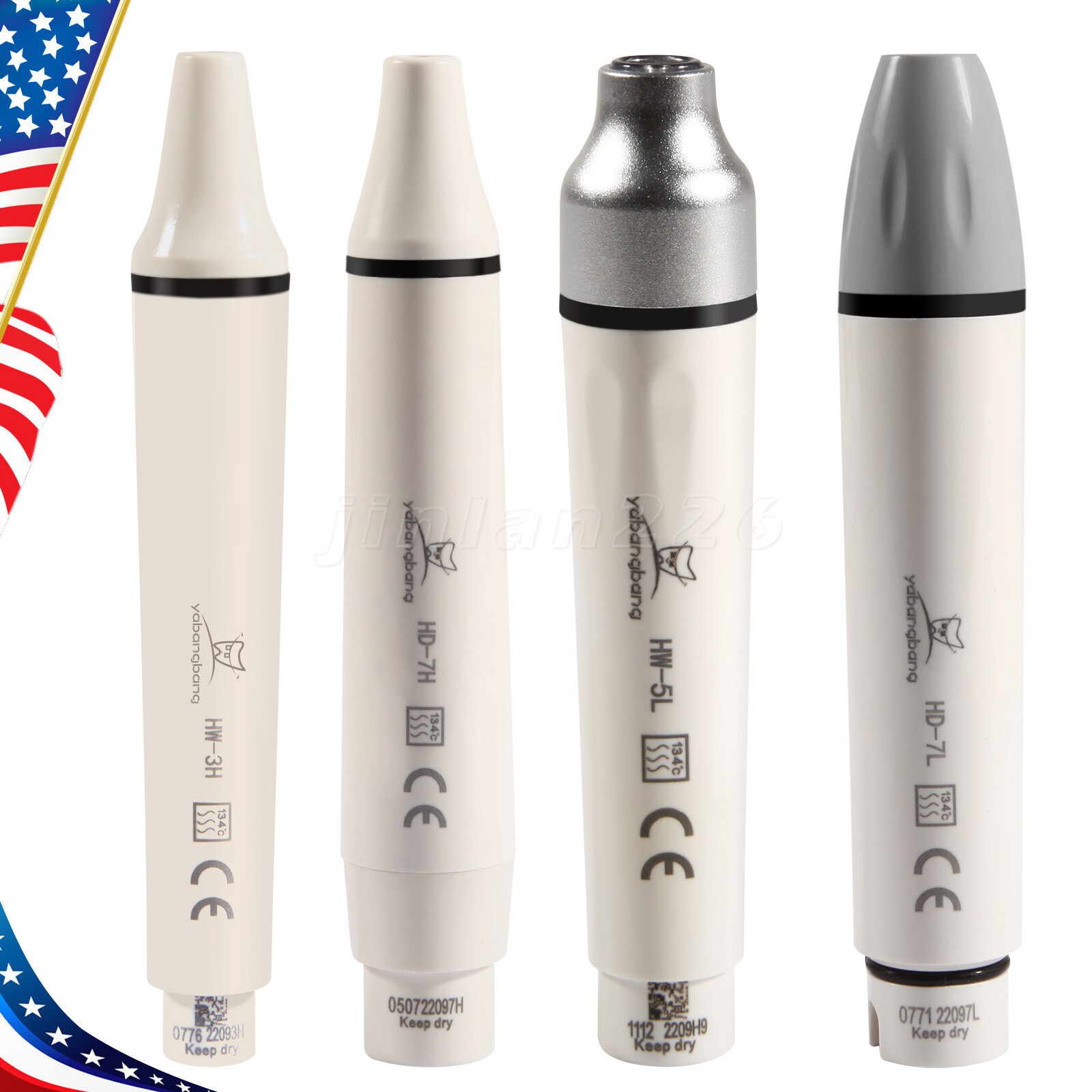 Dental Ultrasonic Piezo Scaler Handpiece LED Fit EMS/SATELEC 135°