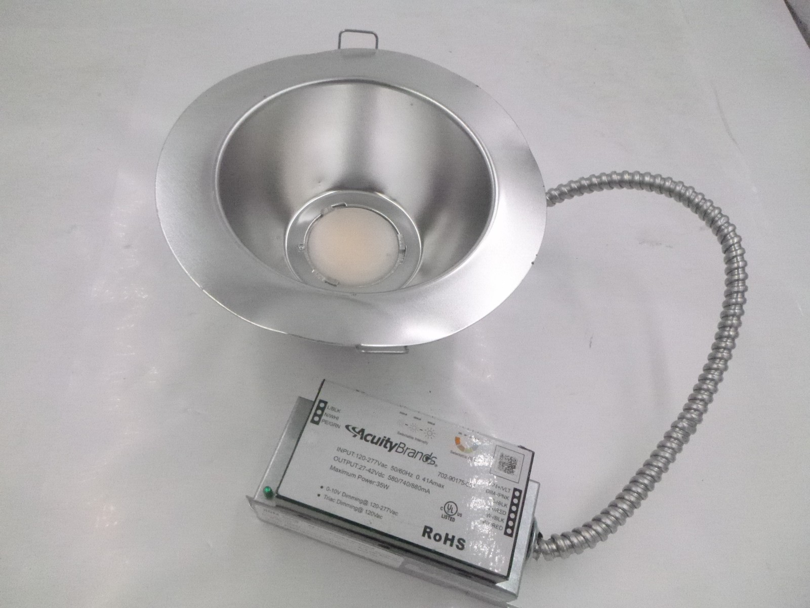 Lithonia Lighting 6 in Dia 500 lm 750 lm 1,000 lm 3000K/3500K/4000K/5000K