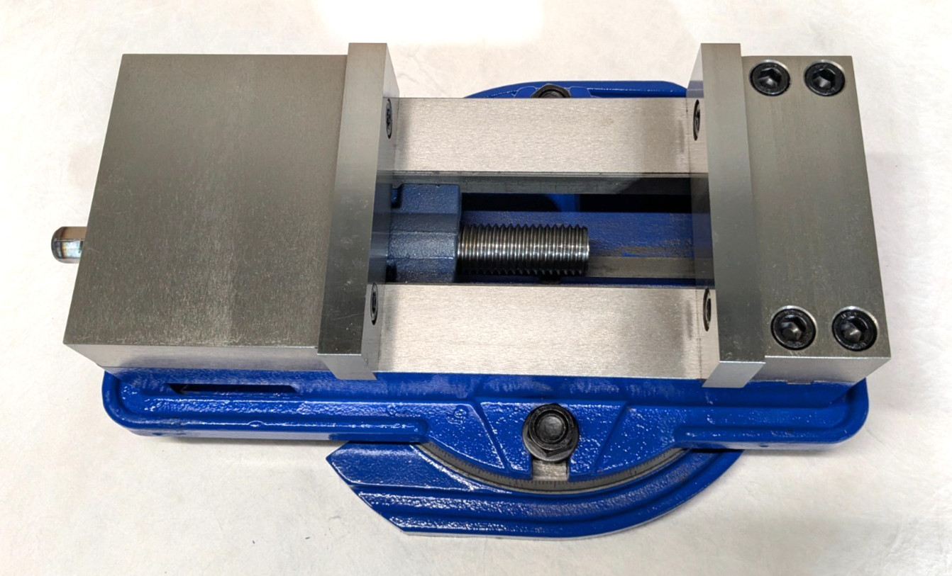 6″ Precision Machine Vise 360° Swiveling Base 6 Inch Jaw Width/Opening Qm16160