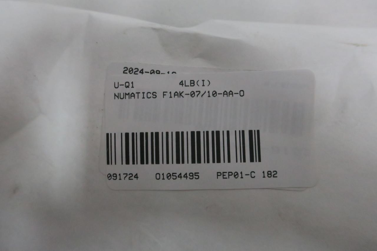 Numatics F1AK-07I1O-AAA0 Double Acting Pneumatic Cylinder 1-1/2in 7-1/2in