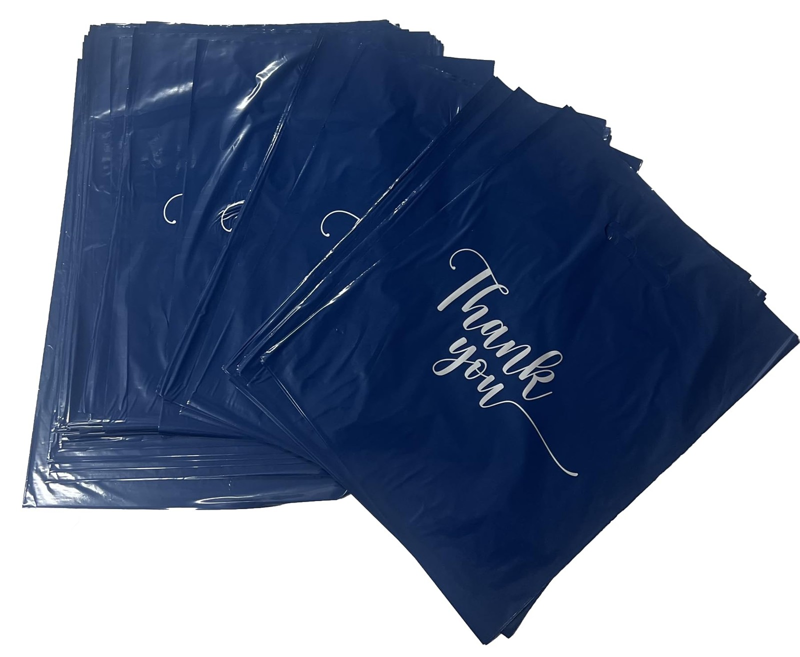 Retail Plastic Merchandise Bags, Die Cut Handles, Strong, Tear Resistent, dif…