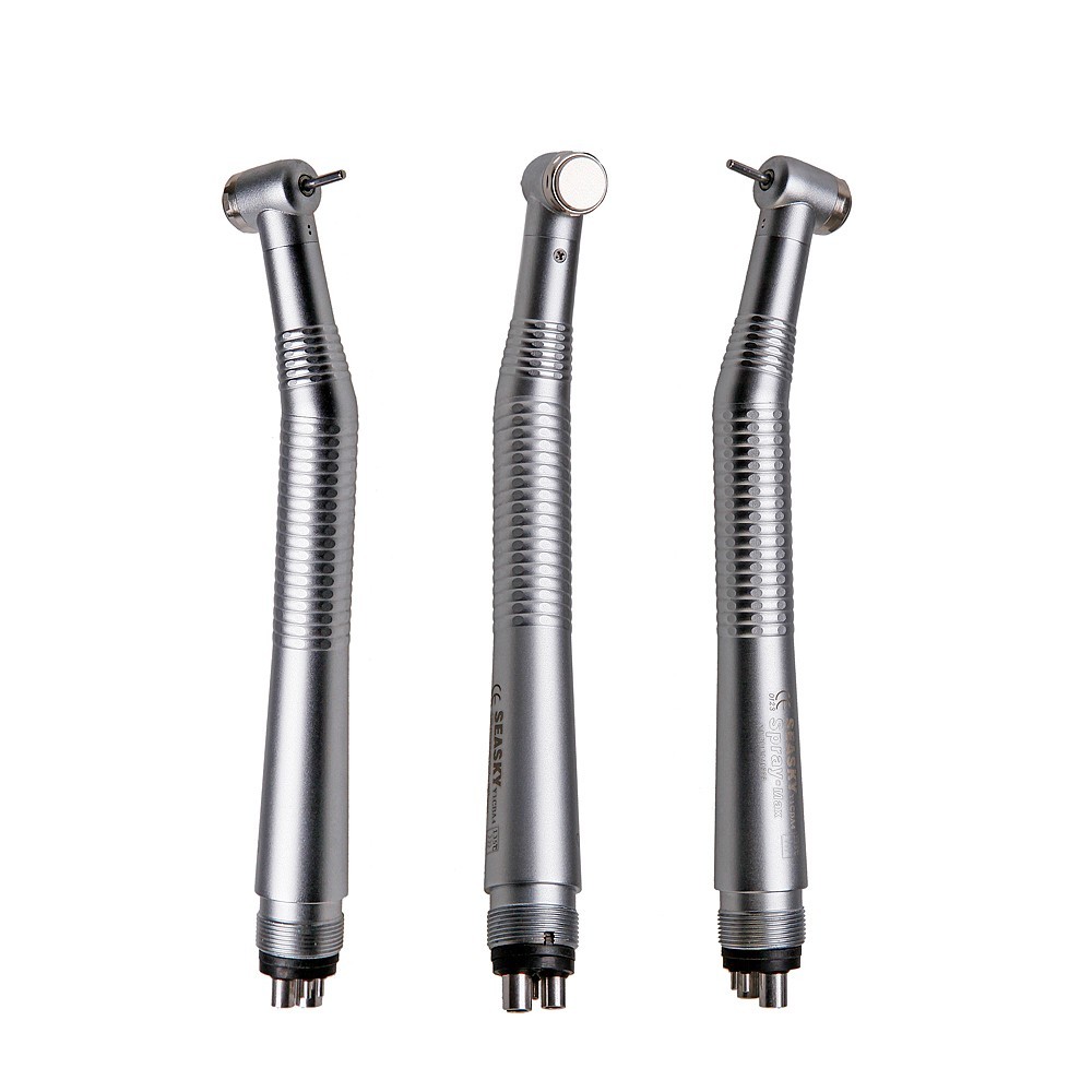 10 NSK Style Dental High Speed Handpiece Standard Head Single Spray Push Button