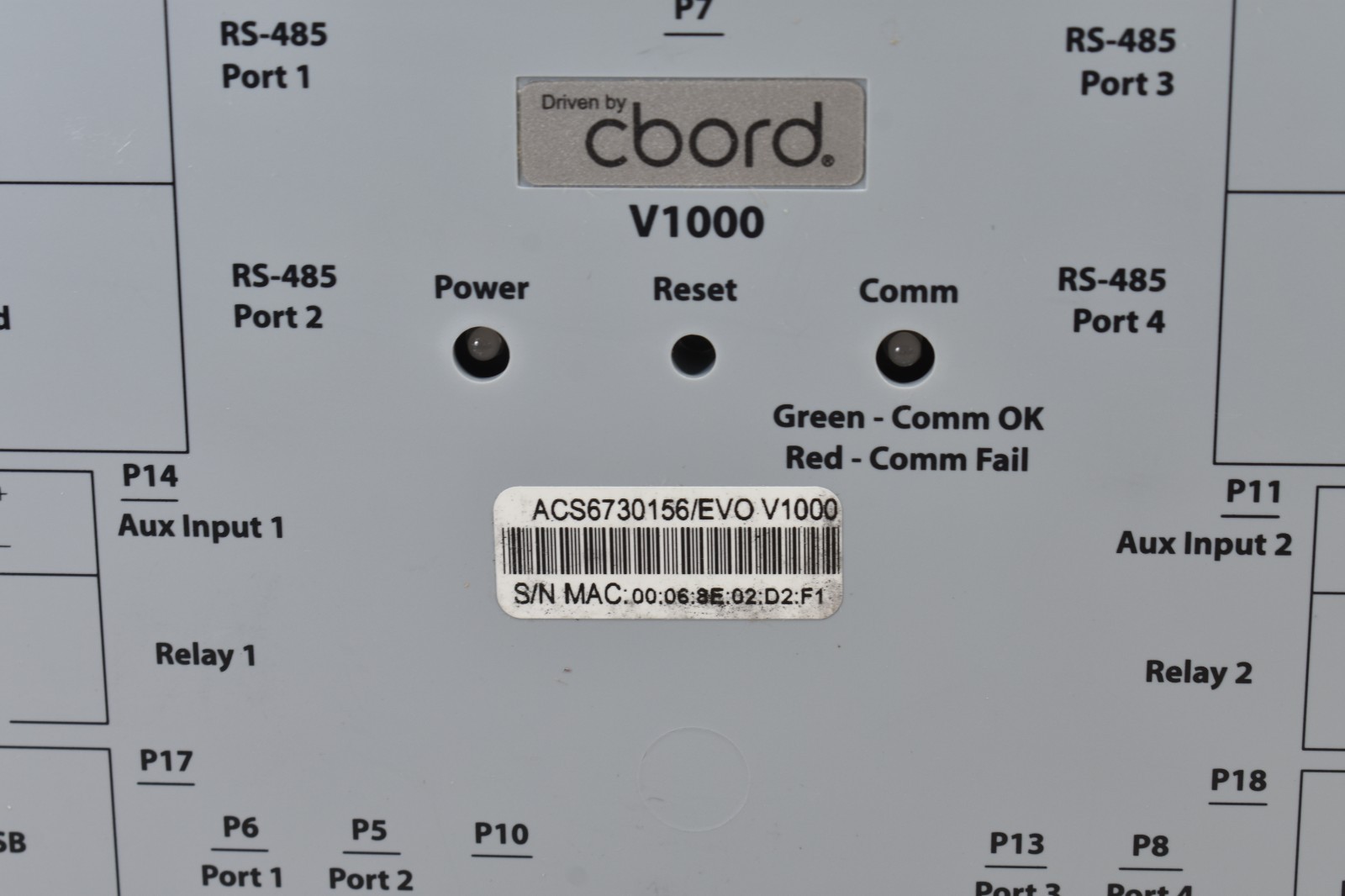 HID VertX EVO V1000, Networked Access Control System Controller, 71000BEP0N01A