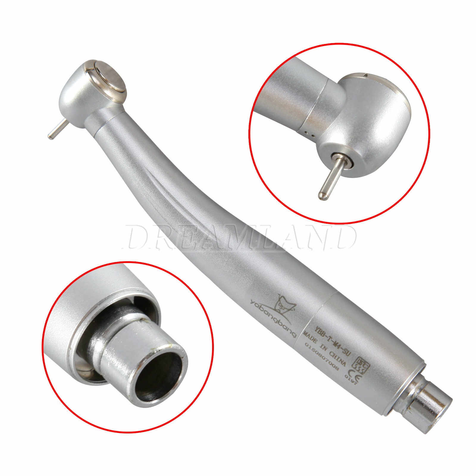 NSK Style Dental Big/45° (LED Fiber Optic) High Speed Handpiece 4H Push Button