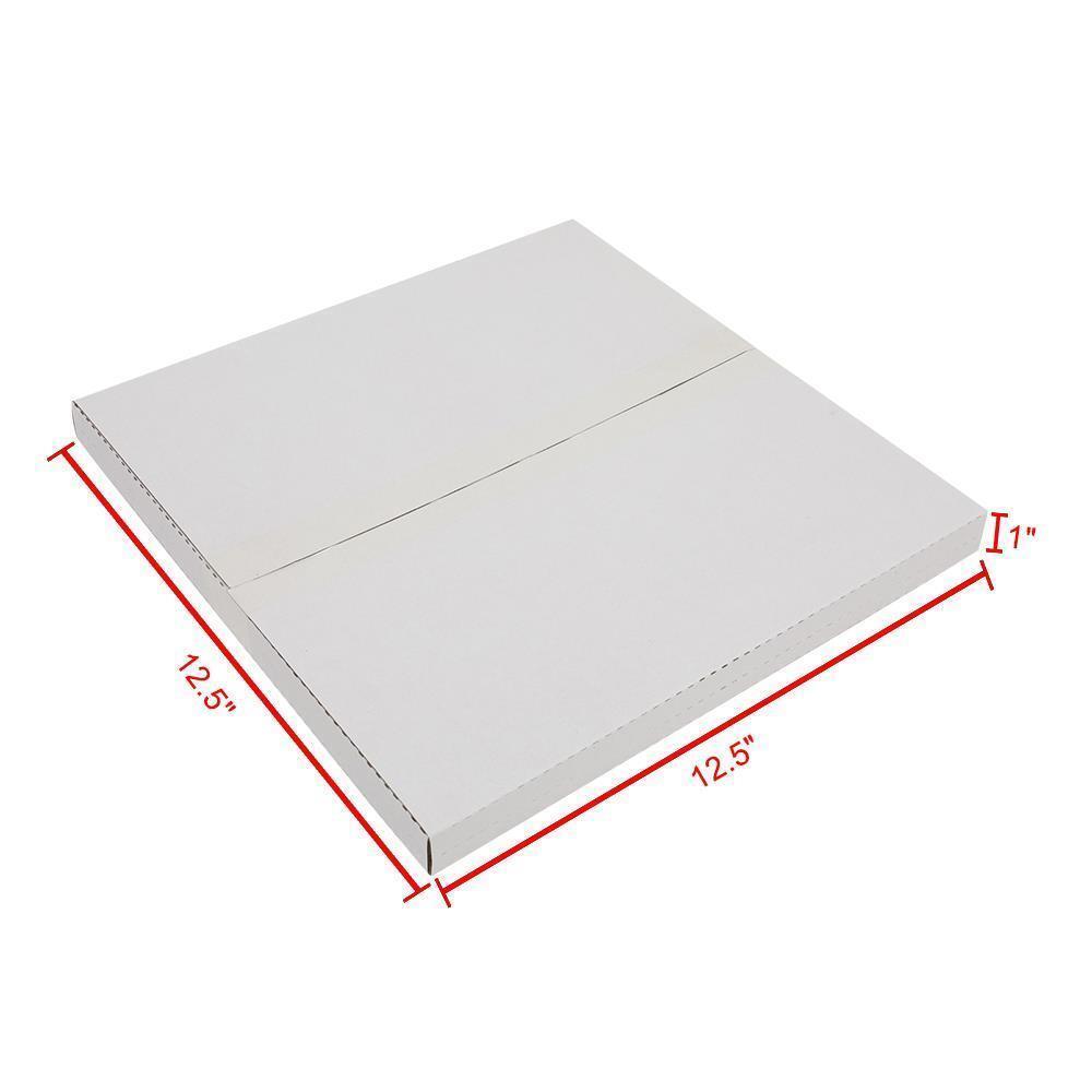 50 LP Premium Record Album Mailer Book Box Mailers 12.5″ x 12.5″ x 1/2″ or 1″