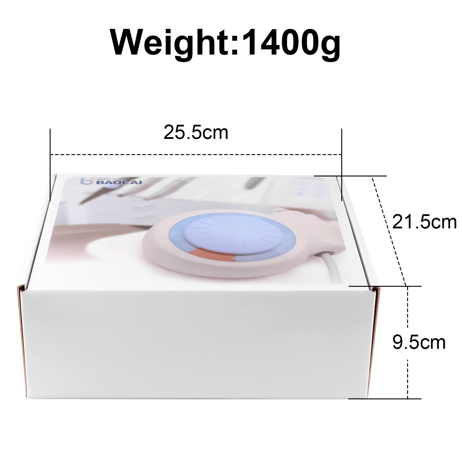 Baolai P5L Dental Ultrasonic Scaler with L3 LED Detachable Handpiece and 6 Tips