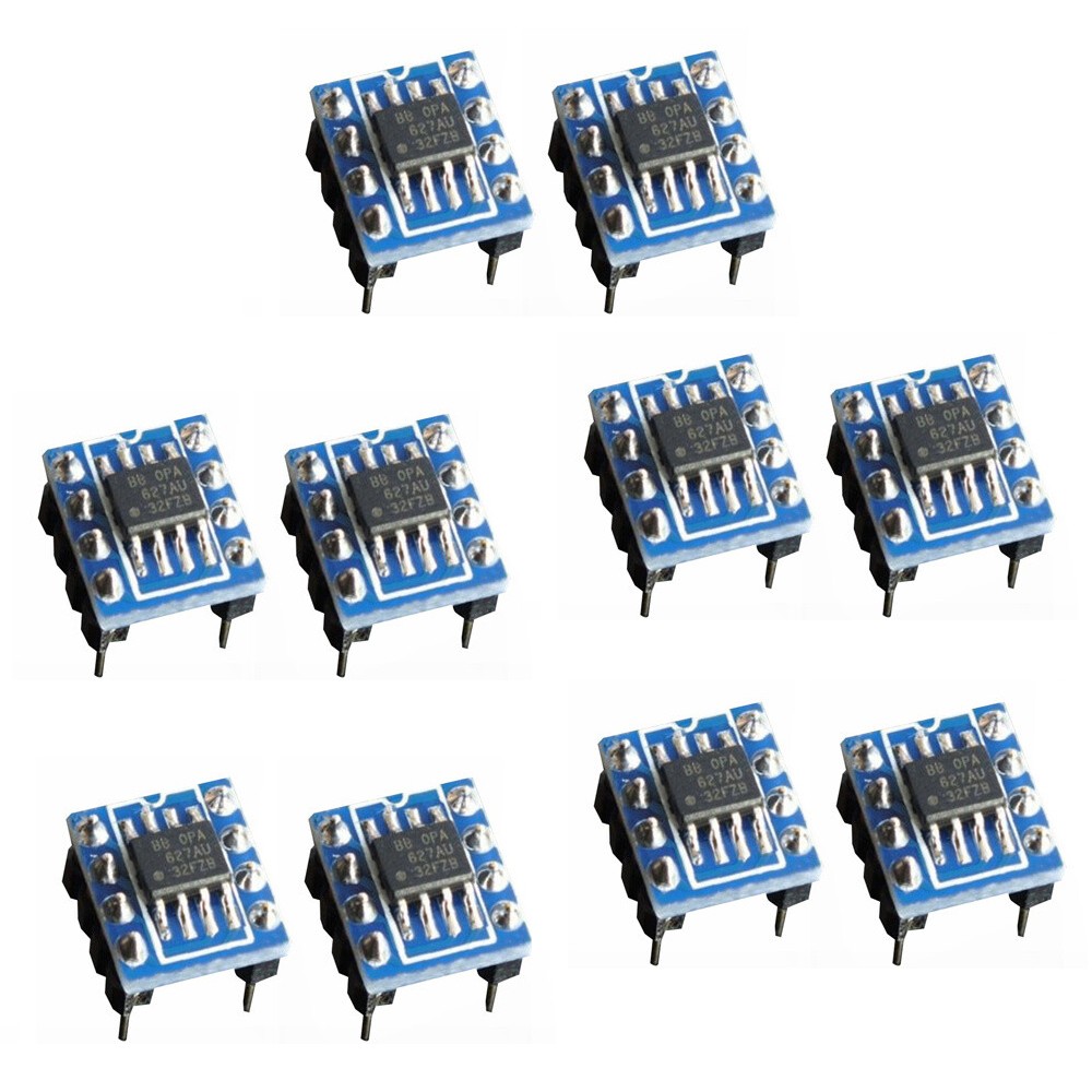 10PCS Dual to Mono Op amp module OPA627AU replace NE5532 Philippines Made TOP