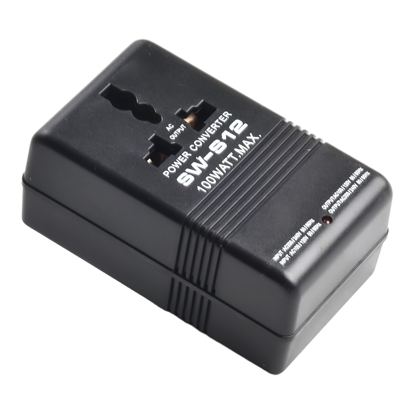 100W Portable Voltage Converter Transformer 110V 120V to 220V 240V or Reverse