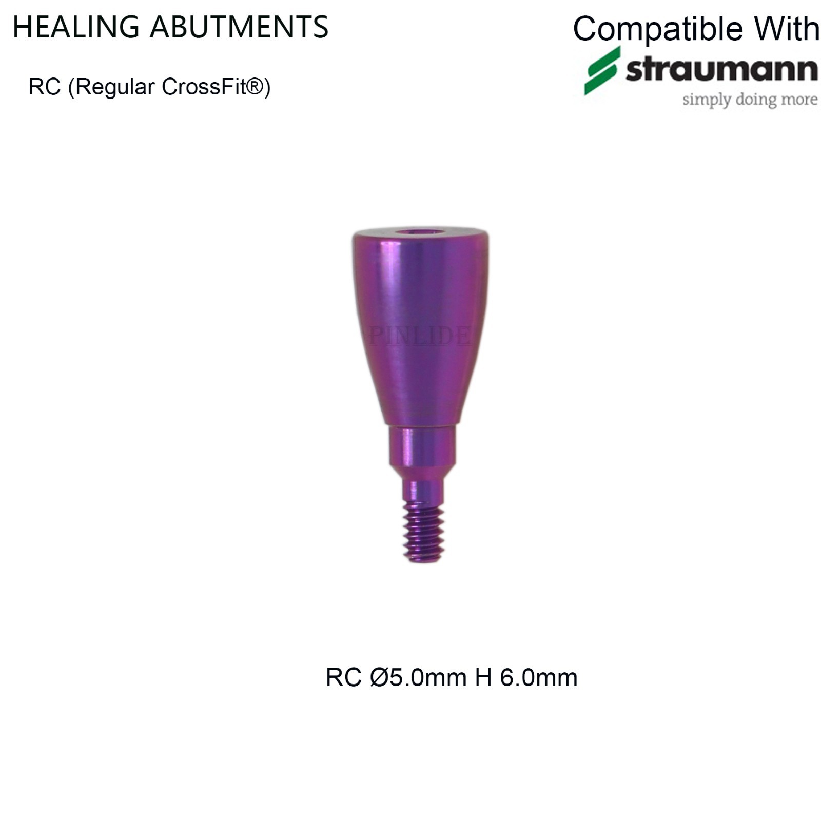 US Dental Healing Abutment Closure Compatible With Straumann ITI BoneLevel NC/RC