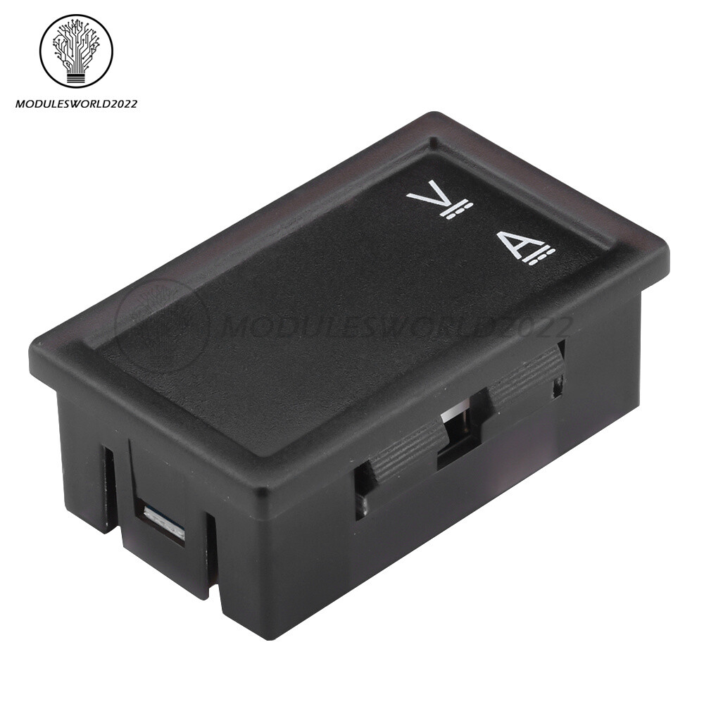 DC0-300V 50/100/200/400A Digital Current Voltage Meter Hall Ammeter Voltmeter