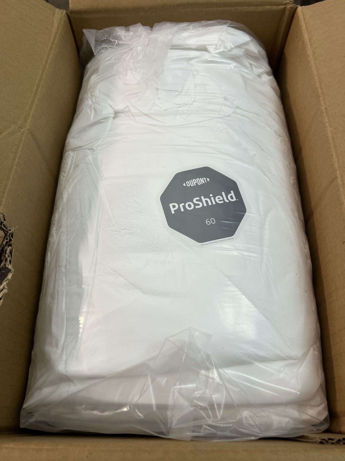 DuPont Size XL ProShield 60 Elastic Disposable Coveralls PK25 (4LUL2) MSRP $199