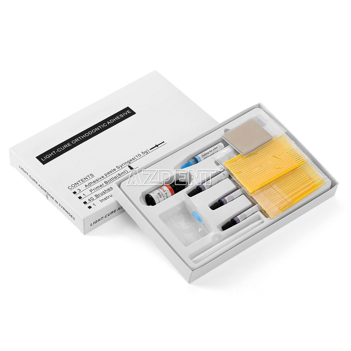 Dental Bracket Braces Glue Ortho Bonding Light Cure Resin/LED Light Cure Lamp