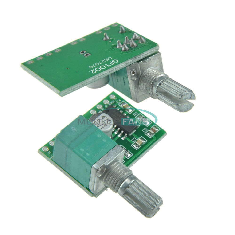 1/2/5/10PCS PAM8403 5V Audio Amplifier Board with 2 Channel 2W*3W Volume Control