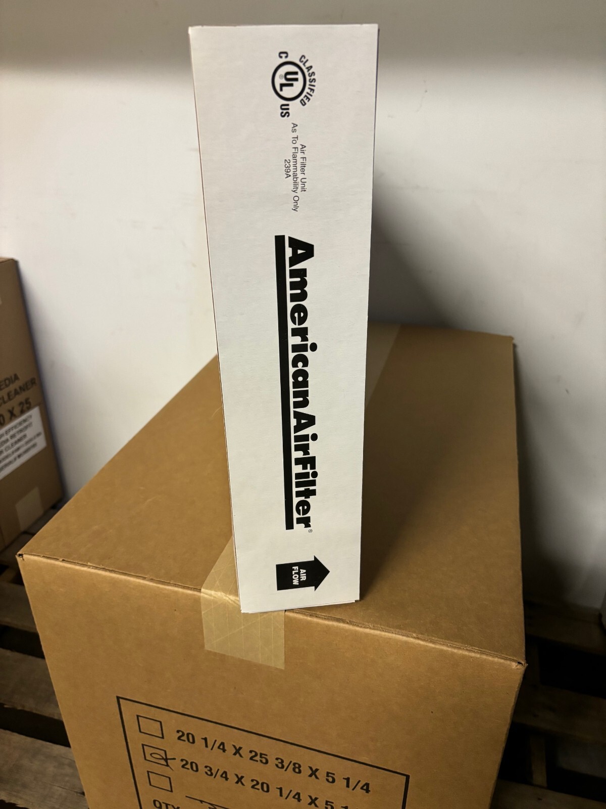 AMERICAN AIR FILTER FLANDERS 179-480-600 Merv 8 16X25X4 Sold As 3 Pack