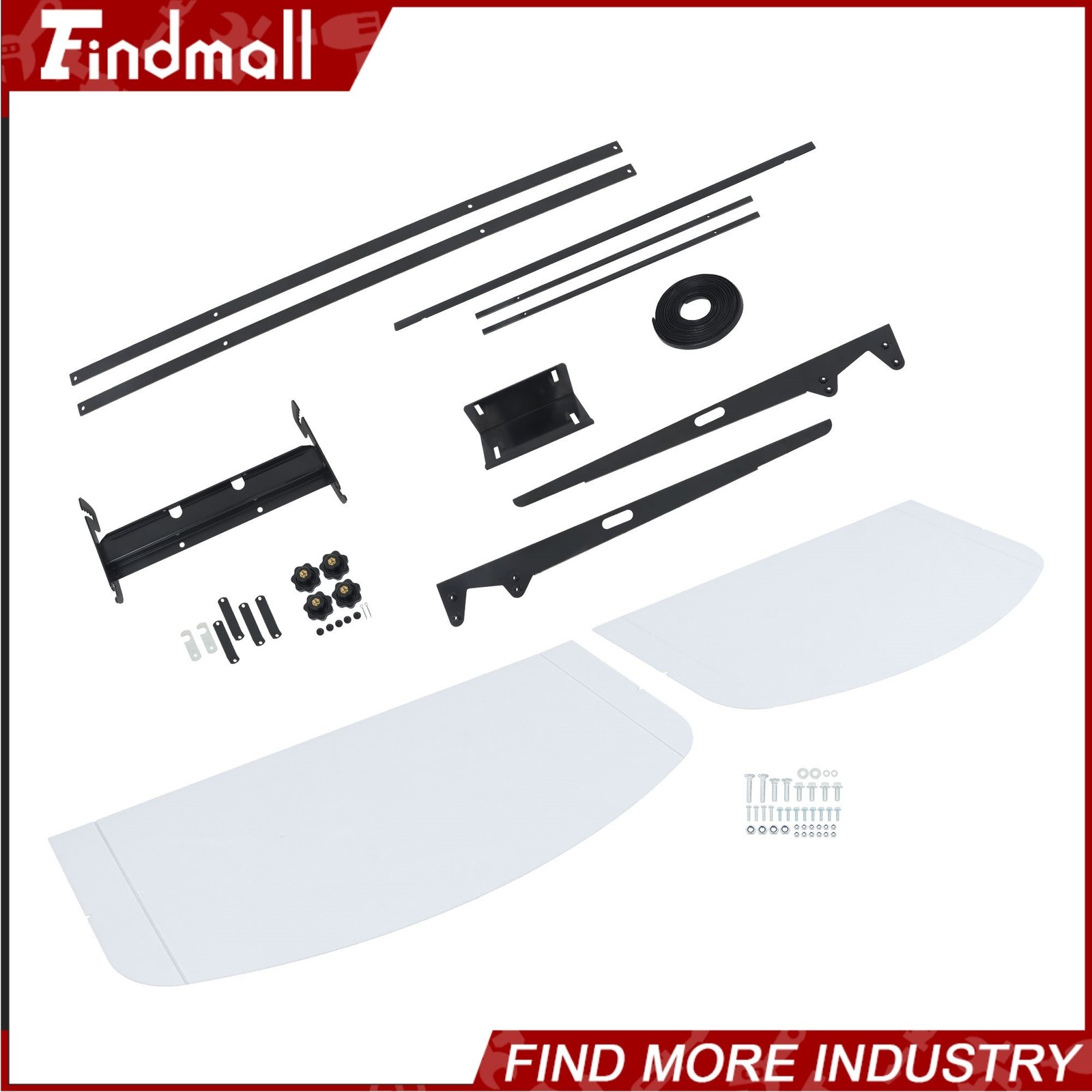 Tractor Canopy Top For ROPS 52″ X 52″ Tractors Snow Shield 2″ x 2″ or 2″ x 3″