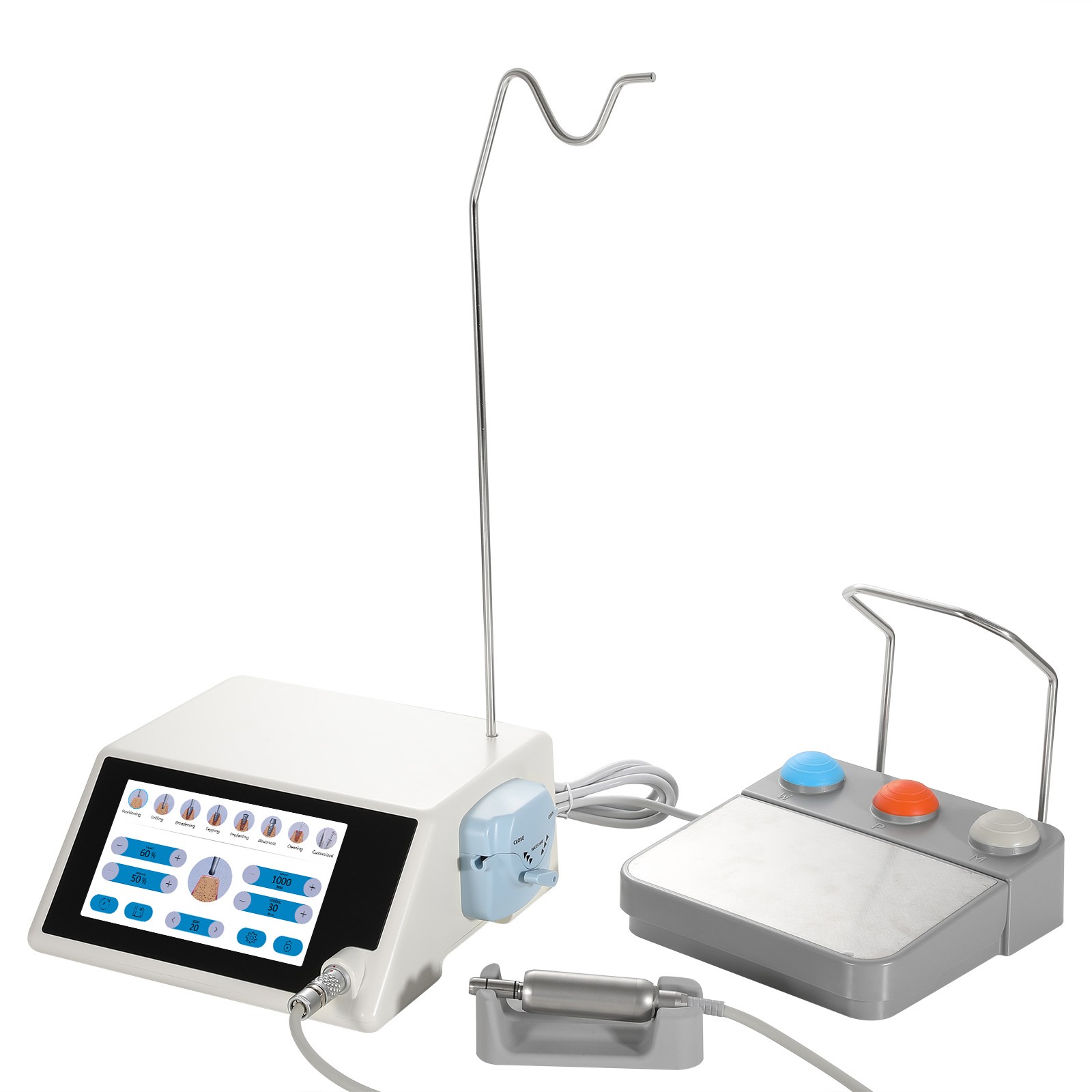 ST Dental Implant Motor Surgical System Brushless Motor 20:1 LED Contra Angle us