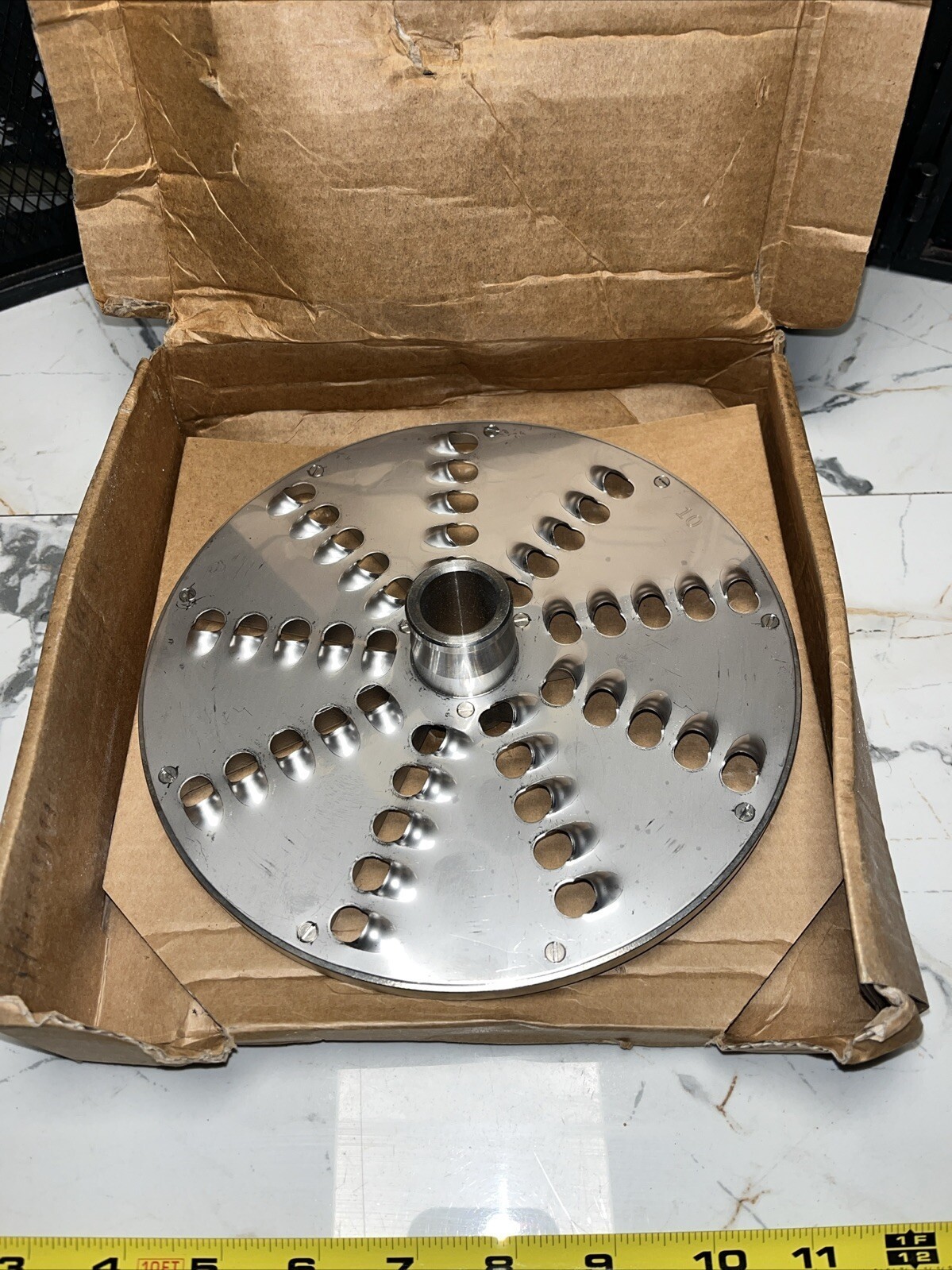 NEW- HALLDE 62636 10mm 3/8″ GRATER/SHREDDER PLATE BLADE DISC RG300 RG350 RG400