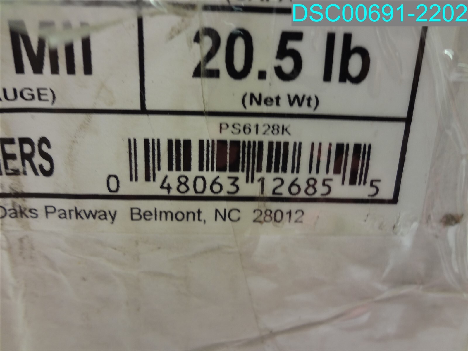 QTY=100: 38″ X 58″ 60 GALLON BLACK CAN LINER 1.4 MIL 048063126855