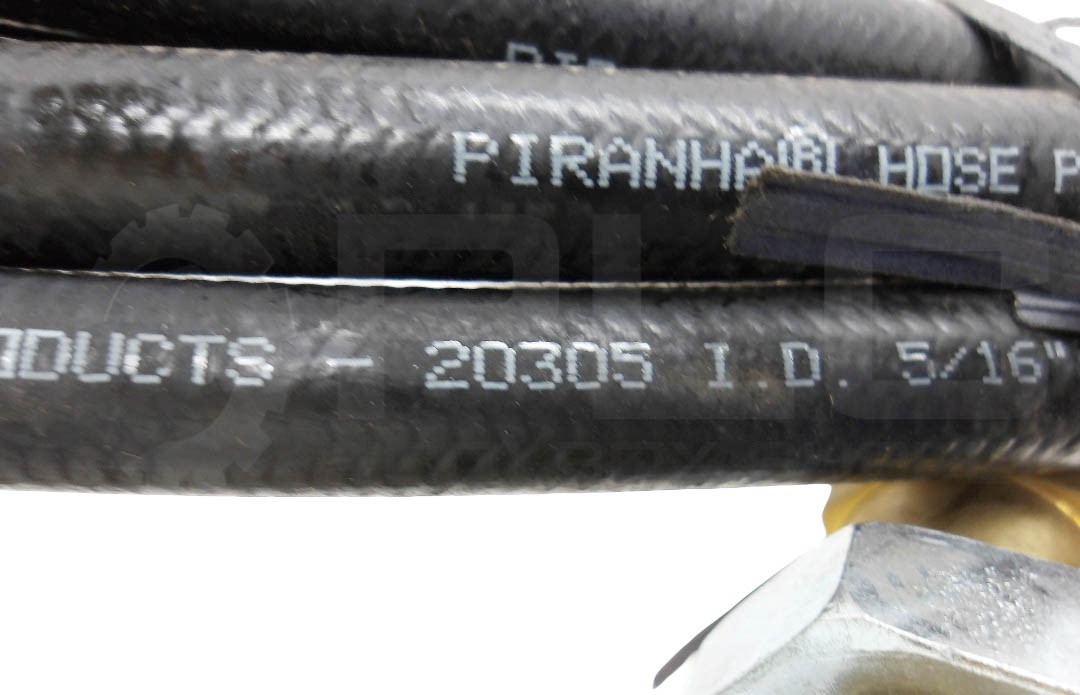 NEW PIRANHA 20305 GASLINE I.D. 5/16″ 7.9MM W.P. 1250 PSI 86 BAR APPROX 15FT