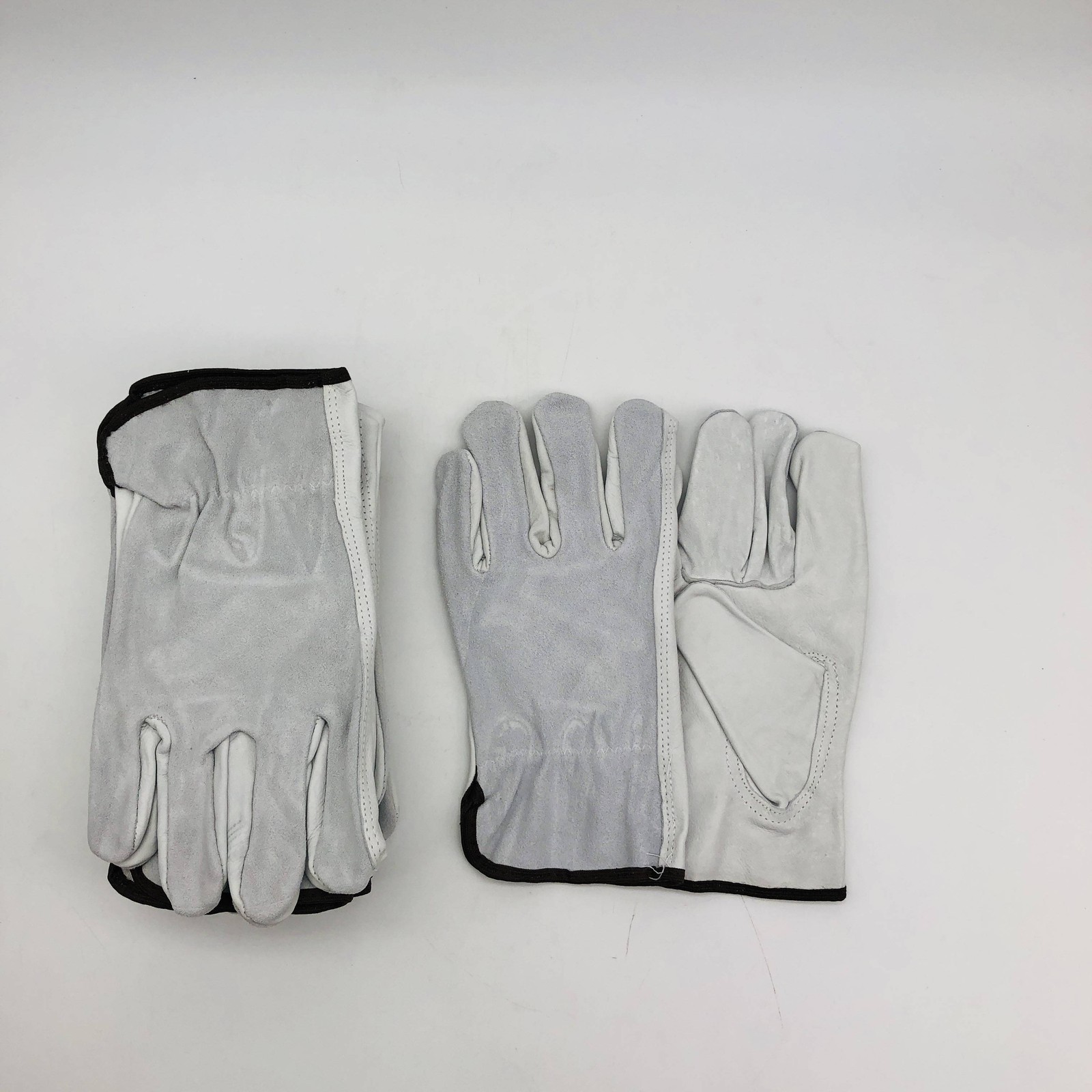 PIP 68-161SB/L Leather Driver Gloves Sz Large Keystone Thb Split Cowhide 6 Pairs