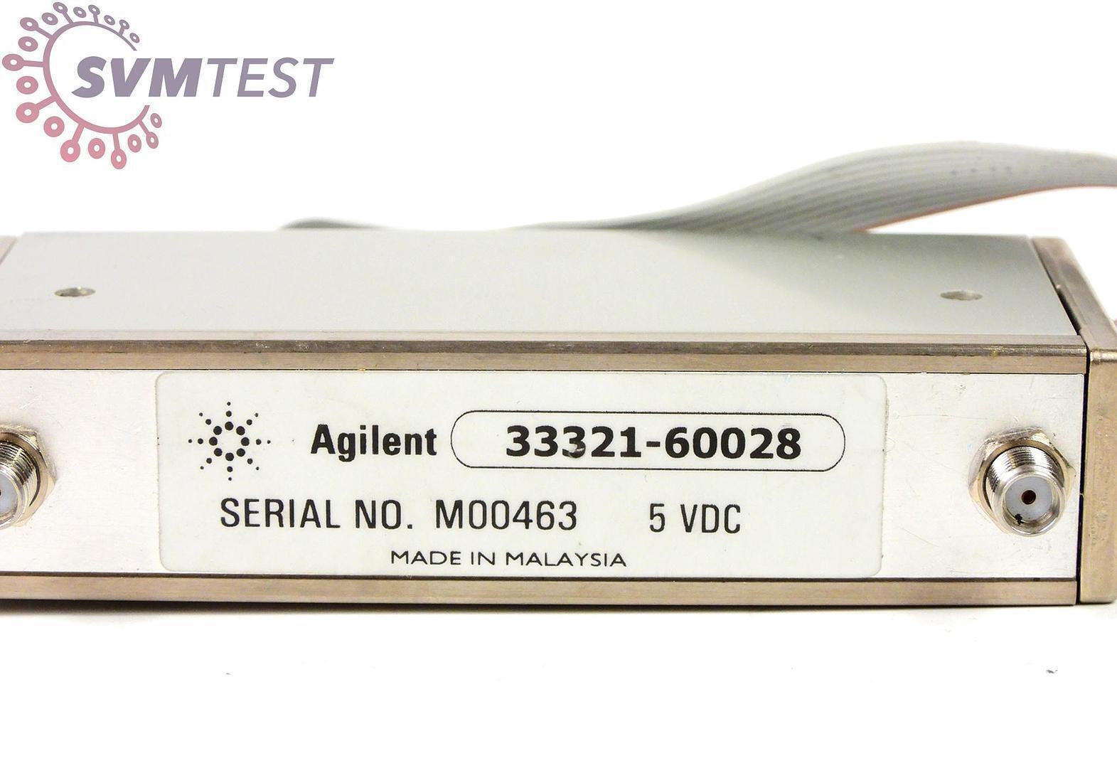 Agilent 33321-60028 Programmable Step Attenuator DC-3GHz 0-65dB