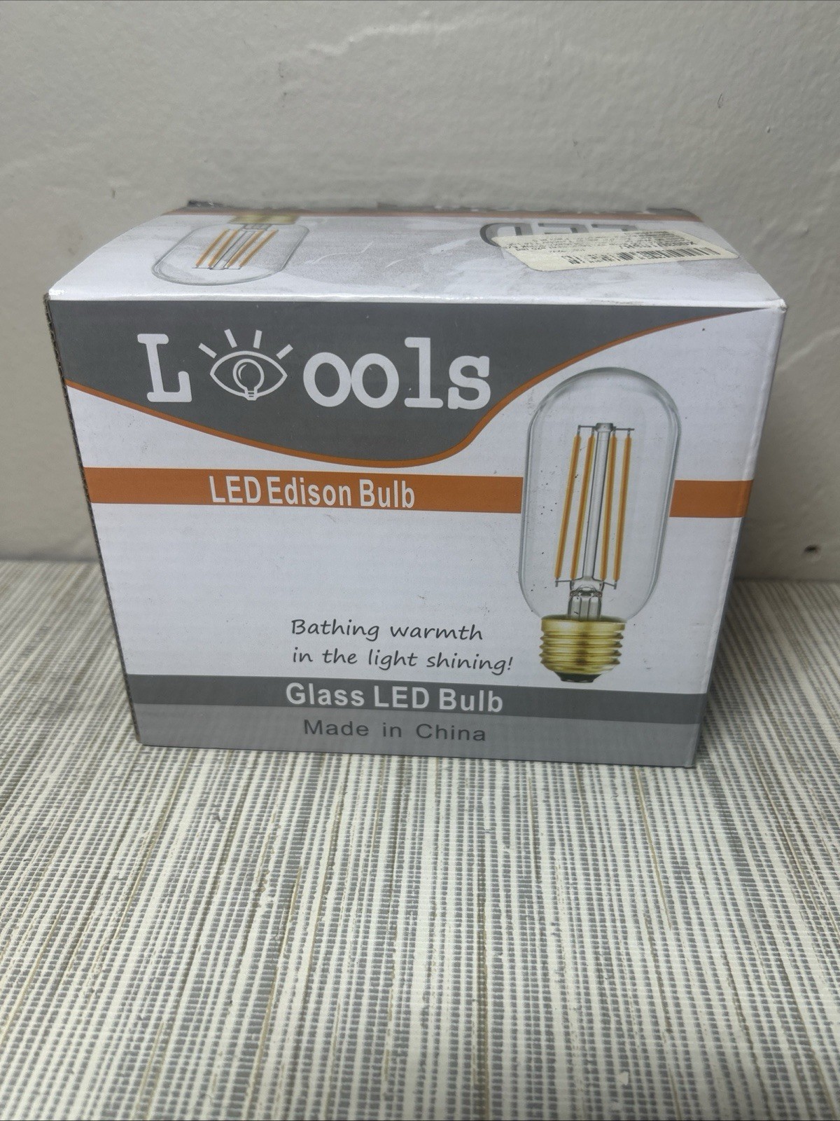 (Pack Of 5 Out Of 6) Dimmable T45 LED Edison Bulb 3000K 6 Watt, Clear