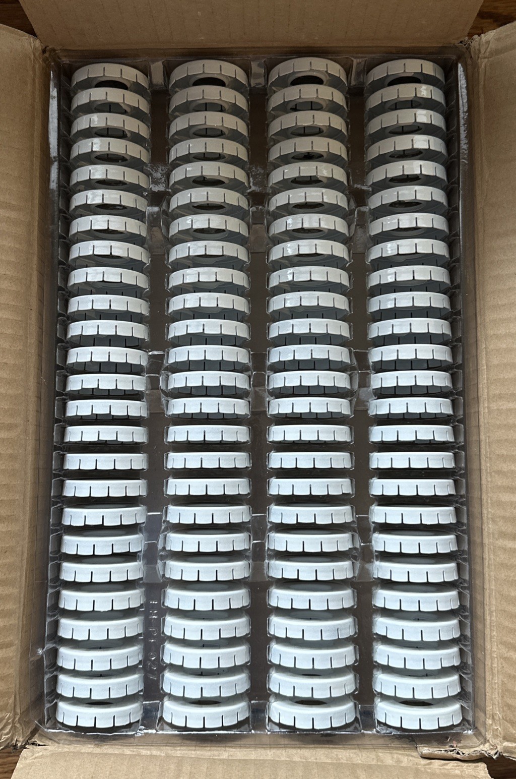 BOX OF 100! Tyco Style 20 Recessed Escutcheon White 1/2 in. Sprinkler 567054010