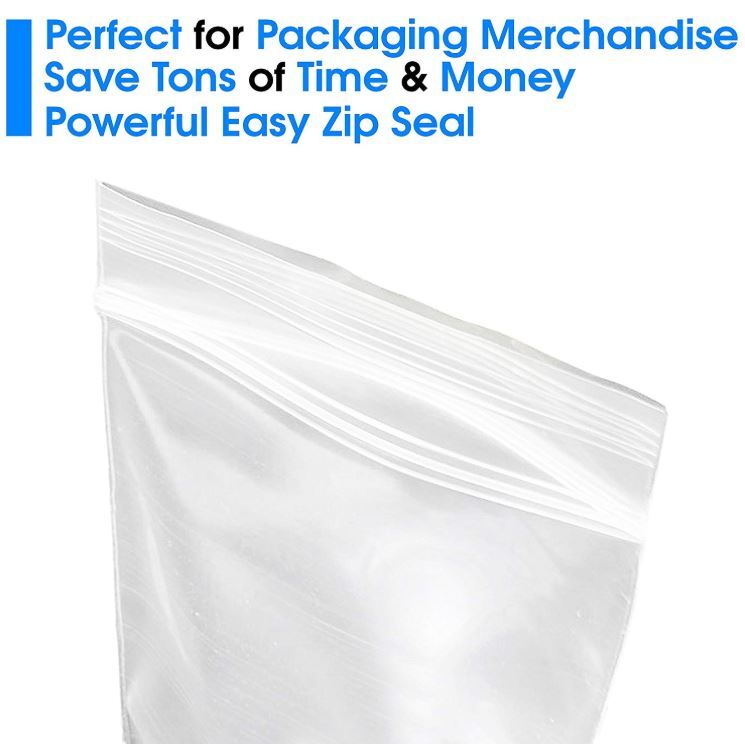 1 – 10,000 | 3×5 Reclosable Resealable Clear Zipper Plastic Bags 2Mil 3″x5″ in