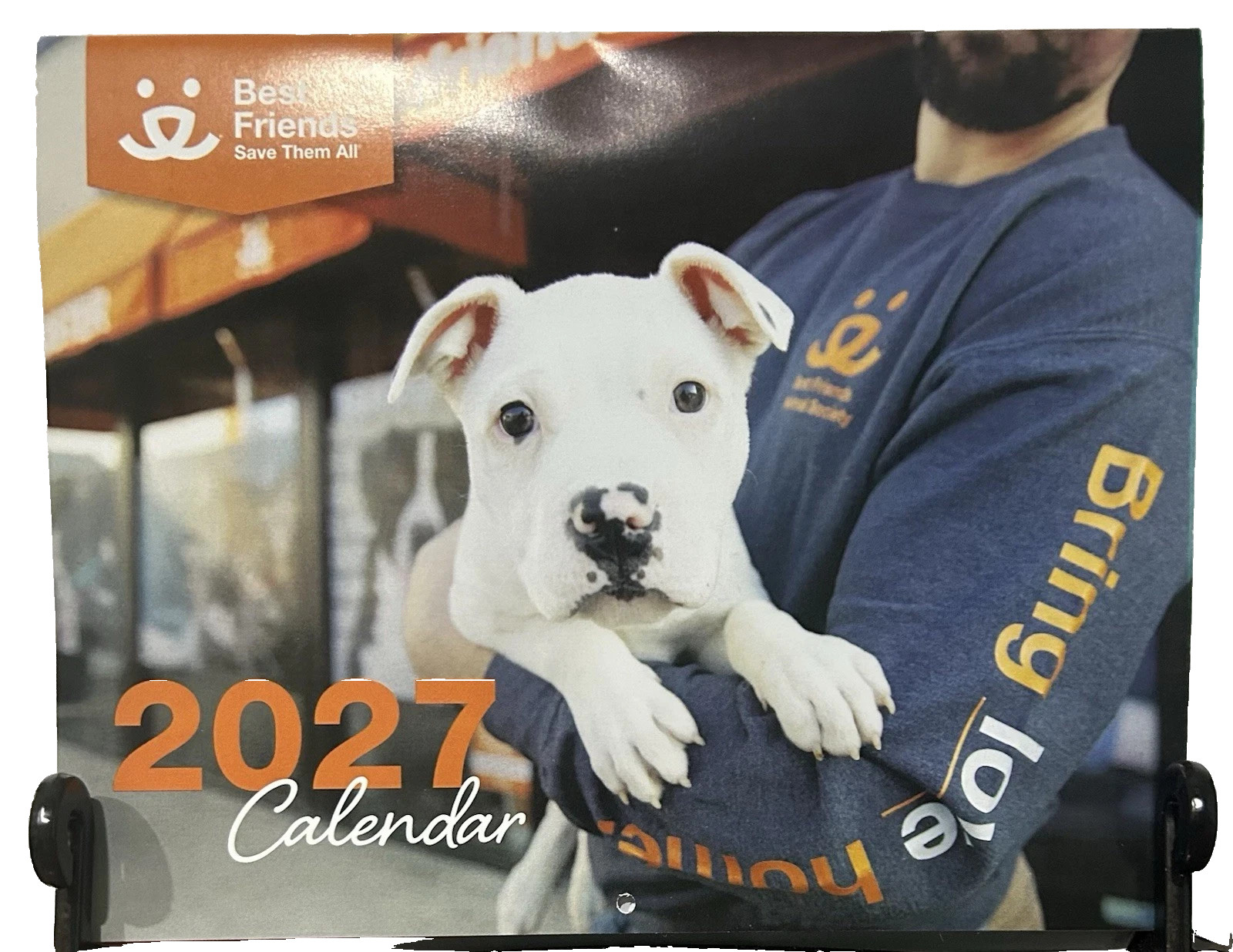 BEST FRIENDS 2027 WALL CALENDAR-FULL SIZED NEW