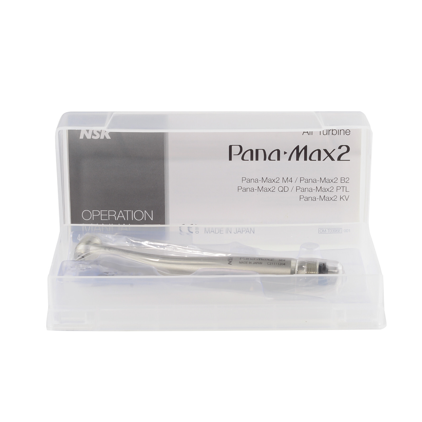 Dental Pana Max2 High Speed Handpiece Single Water Spray Ceramic Bearing M4 NSK
