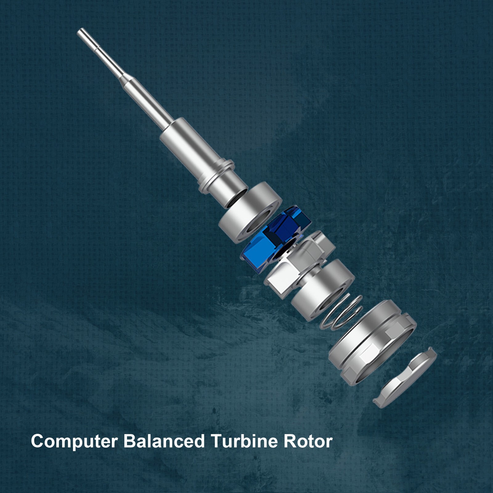 COXO Dental Handpiece Small High Speed Turbine 4Hole CX207-B NSK Ultra Mini Head