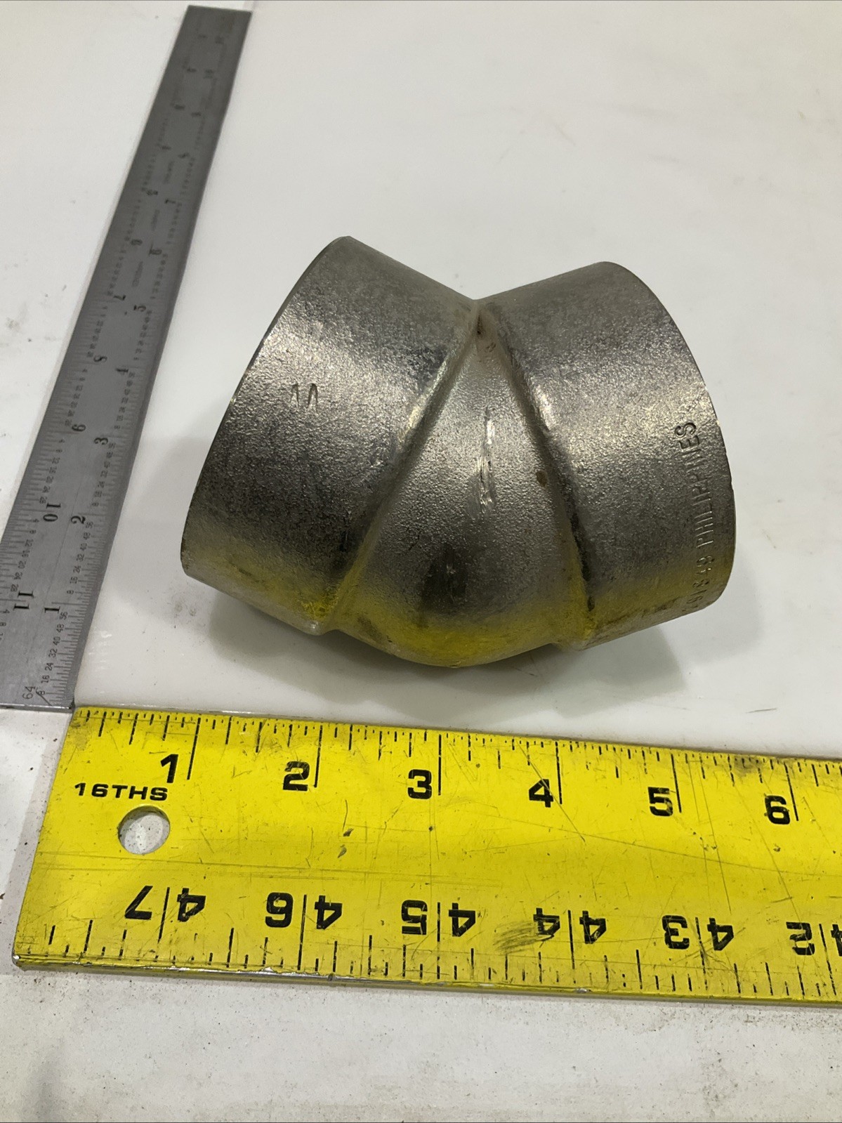 PHILIPPINES SA182 3M B16 F304L304291849 90°DEGREE ELBOW PIPE SOCKET WELD T2M