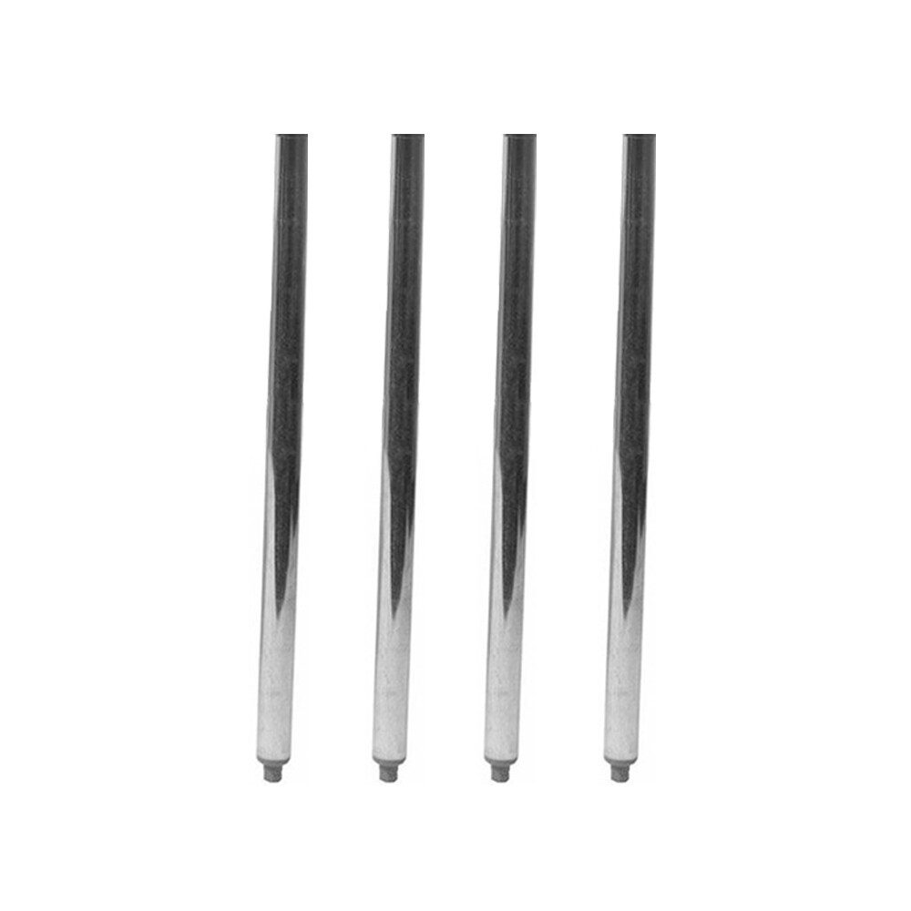 35 1/4″ Galvanized Steel Leg for Work Tables | Set of 4 Legs