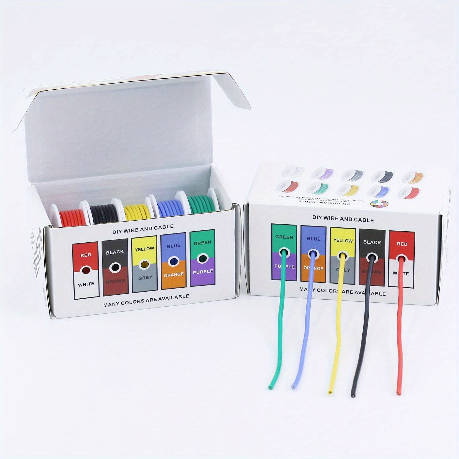 26/30 AWG Flexible Silicone Wire Electric Wire Gauge Tinned Copper Hook Up Wire