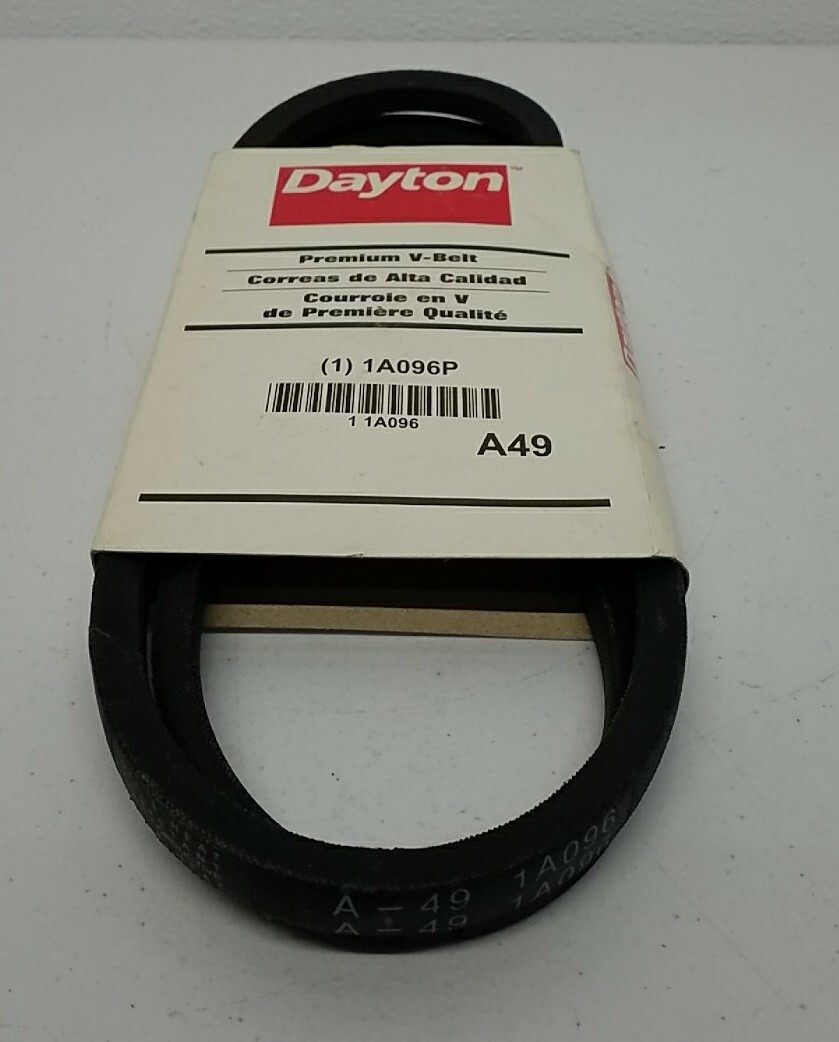 1A096P Dayton Premium V-Belt Made In Philippines Dayton 1A096P