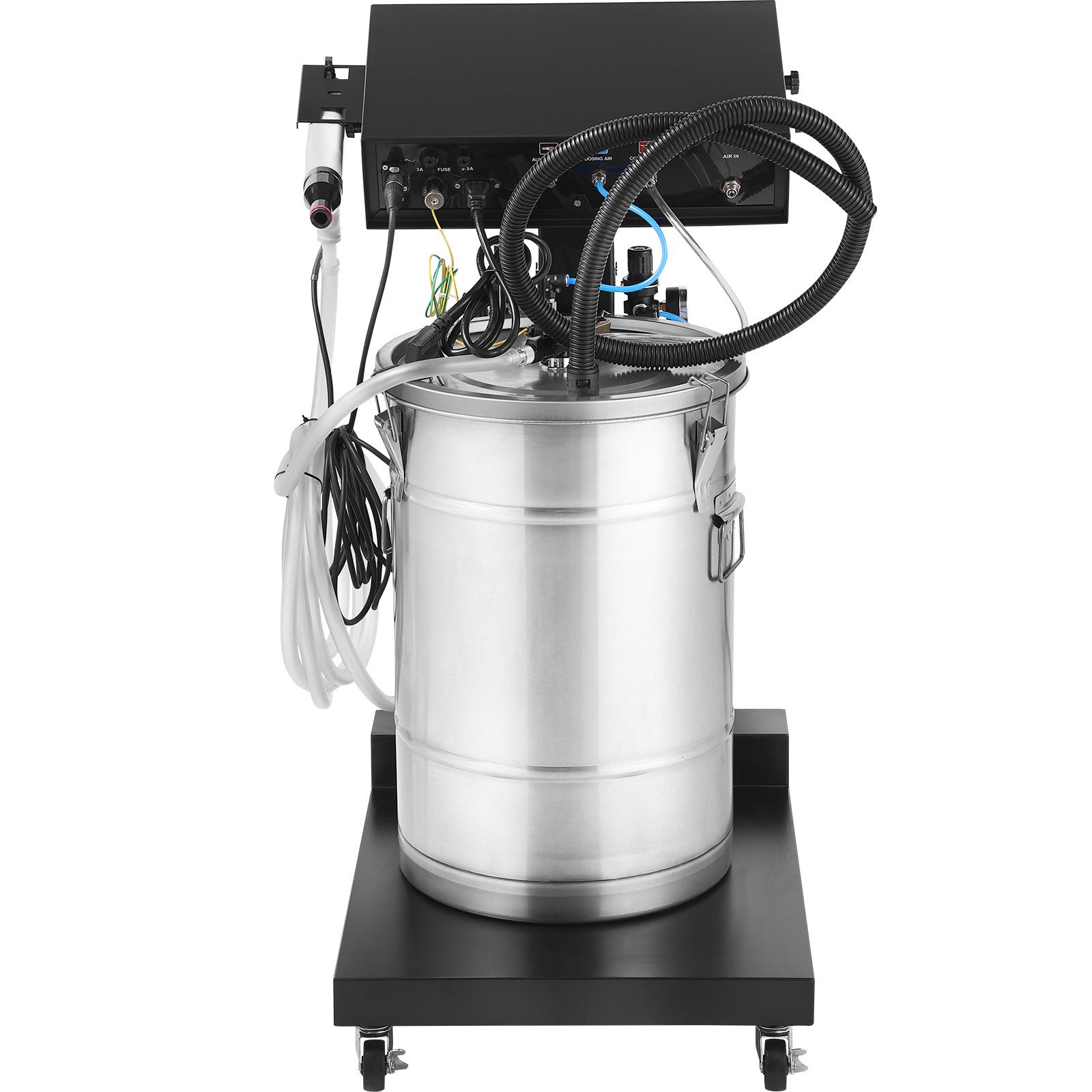 VEVOR Powder Coating System 50 W 100KV Electrostatic Output 50L Powder Hopper